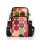 18 Colors Multi-function Mini Mobile Phone Bag 3 Layers Zipper Pockets Coin Purse Key Case Crossbody Sports Bag