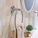 Towel Ring for Bathroom,Stainless Steel Hand Towel Holder Modern Circle Towel Hanger Round Towel Rack Wall Mounted(Black/Chrome/Golden/Brushed Nickel)