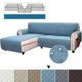 Sofa Slipcover L Shape Sofa Cover Sectional Couch Cover Chaise Lounge Slip Cover Reversible Sofa Cover Furniture Protector Cover for Pets Kids Children Dog Cat