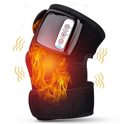 Heated Knee Massager Shoulder Electric Shoulder Elbow Knee Massager Hot Compress Vibration Multifunctional Heating Kneepad Massage Physiotherapy Instrument