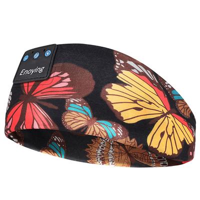Sleep Mask Bluetooth 5.2 Sleep Headphones Floral Sleeping Headphones Sports Run Music Headband for Side Sleeper Best Gift Travel Father's Day Gifts
