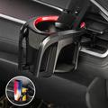 Universal Car Cup Holder/Mobile Phone Holder/Multifunction 2-in-1 Bottle Holder Coffee Mobile Phone Holder Adjustable Car Air Vent Holder