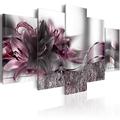 5 Panels Wall Art Canvas Flower Lily Prints Posters Painting Home Decoration Wall Hanging Gift Rolled Canvas No Frame Unframed Unstretched