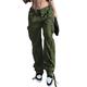 Women's parachutepants Trousers Full Length Trousers Street Casual rice white White / White S M All Seasons