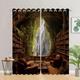 2 Panels Fantasy Room Curtain Drapes Blackout Curtain For Living Room Bedroom Kitchen Window Treatments Thermal Insulated Room Darkening