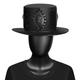 Retro Vintage Punk Gothic Steampunk 17th Century Top Hat Plague Doctor Men's Women's Masquerade Party / Evening Hat