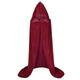 Hocus Pocus Witch Mary Sarah Cloak Masquerade Men's Women's Boys Movie Cosplay Cosplay Costume Party Red Purple Green Masquerade Cloak