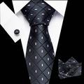 Men's Vintage Ties Floral Light Pink Black Pink 2024