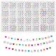 1400pcs Clay Beads Letter Beads Kit, 4x7 mm White Acrylic Alphabet Beads Letter Beads for Jewelry Making Number Beads Heart Beads Friendship Bracelet Beads Making