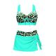 Women's Swimwear Bikini Normal Swimsuit 2 Piece Printing Leopard Beach Wear Push Up Bathing Suits