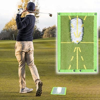 Golf Training Mat For Swing Detection Batting,Golf Swing Practice Mat Hit Ball Track Direction Track Mat Hit Mat Golf Training Mat