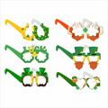 St Patricks Day Decorations Kit, 26pcs Felt Shamrock LUCKY Banner, Including Letter Banner, Swirls, Lucky Green Clover Cupcake Toppers, for St Patricks Day