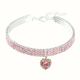 2 Pcs Pearls Diamond Pet Cat Dog Necklace Collar Jewelry with Bling Rhinestones for Pets Cats Small Dogs Female Puppy Chihuahua Yorkies Girl Costume Outfits Adjustable