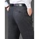 Men's Dress Pants Winter Pants Trousers Suit Pants Tweed Pants Pocket Stripe Comfort Breathable Outdoor Daily Going out Fashion Casual Smoky gray Dark Gray