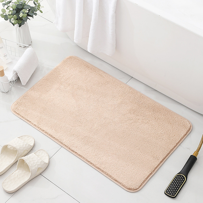Bathroom Bath Mat Non-slip, Extra Soft and Absorbent Bath Rugs, Washable Non-Slip Carpet Mat for Bathroom Floor, Tub, Shower Room