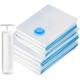 5pcs/set Vacuum Bag for Clothes Storage Bag With Valve Transparent Border Folding Compressed Organizer Travel Space Saving Seal Packet