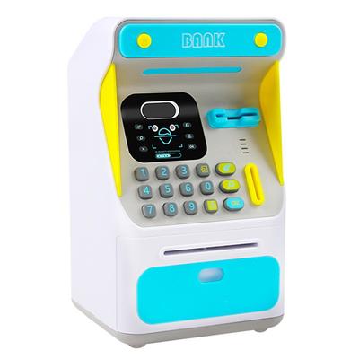 Mini ATM Money Bank with Electronic Lock Face Recognition Auto Scroll Paper Money Coin For Kids Teens Boys Girls SAL