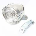 Vintage Retro Bicycle Bike Front Light Lamp LED Headlight with Bracket Waterproof Multiple Modes Super Bright Lightweight Batteries not included