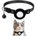 For Airtag Case and Cat Collar Pet Collar for Airtag Foot Print Collar Pet Collar With Bell Reflective Collar(no tracker)