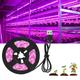 Plant Grow Light LED Strip USB Full Spectrum DC 5V 0.5-3m Phyto Lamp for Vegetable Flower Seedling Grow Tent Box Waterproof