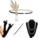 Dance Accessories 1920s / The Great Gatsby Women's Alloy Crystals Vintage / Costume Disguise Headpiece