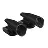 2Pcs Deer Whistles, Save Deer Whistle, Anti-Collision Deer Warning Whistles Devices Animal Alert Whistle For Cars, Motorcycles (Black, Plain Style)