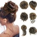 6 Packs Messy Bun Hair Pieces for Women Hair Buns Hair Piece Pony Tails Hair Extensions Ponytail Extension for Women Mix Blonde 27/613