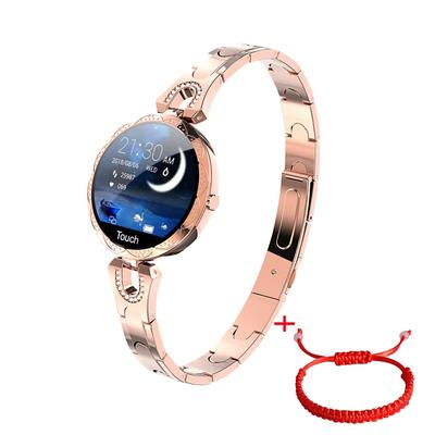 AK15 Smart Watch 1.08 inch Smartwatch Fitness Running Watch Bluetooth Pedometer Call Reminder Activity Tracker Compatible with Android iOS Women Waterproof IP 67 38mm Watch Case