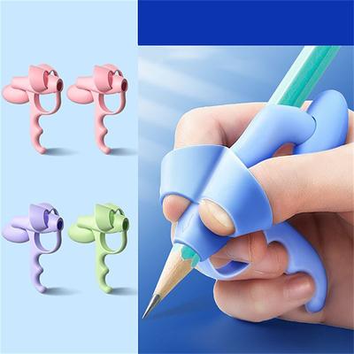 4pcs Pencil Grips For Kids Handwriting School SuppliesPainting Drawing Art Supplies, Back to School Gift