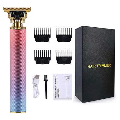 Professional Hair Clippers Men's Hair Clippers Men's Electric Hair Trimmer Men's Hair Trimmer with 4 Distance Combs Limited Distance USB Rechargeable