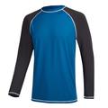 Men's Rash Guard Sun Shirt UV Sun Protection UPF50 Swim Shirt Quick Dry Long Sleeve Top Swimming Surfing Beach Water Sports Patchwork