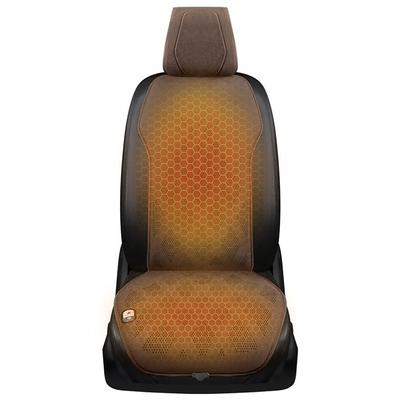 Car Heating Massage Seat Cushion, Adjustable Temperature, Universal Fit, Powerful Warm Mat for All Cars