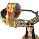 Egyptian Costume Reina Snake Headband Accessories Egyptian Headpiece Bendable Women's Gold Egypt Medusa Jewelry for Halloween