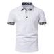 Men's Polo Shirt 1920s Short Sleeve Golf Athletic Sports T-Shirt Slim Fit T-Shirt Fashion Regular-Fit Summer Sport Tees