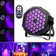 Paint Blacklight Party 36 UV LED Par Light Flash Strobe Disco Lamp Dmx Stage Lighting Effect Violet Light Projector Spotlight