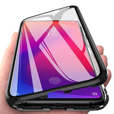 Phone Case For Samsung Galaxy S25 S24 S23 S22 S21 FE S21 Ultra Plus A14 A34 A54 A13 Full Body Case Magnetic Adsorption with Screen Protector Magnetic Full Body Protective Transparent Tempered Glass