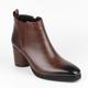 Men's Boots Chelsea Boots Walking Casual Daily Party Evening Suede Cowhide Warm Loafer Maroon Light Brown Black Fall Winter