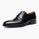 Men's Oxfords Derby Shoes Formal Shoes Dress Shoes Tuxedos Shoes Business British Wedding Party Evening PU Lace-up Black Brown Spring Fall