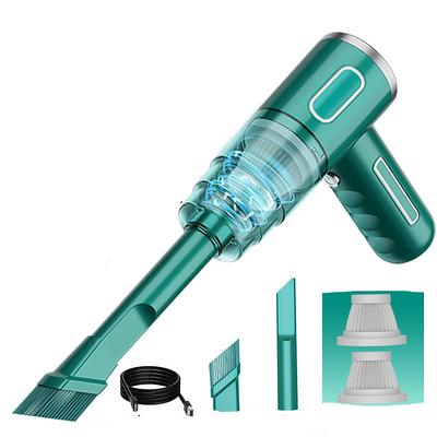 1pc 29000Pa Mini Cordless Vacuum Cleaner 120W Strong Suction Car Vacuum Cleaner Handheld Cordless Cleaning Appliances For Car Home PC