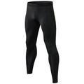 Men's Compression Pants Running Tights Leggings Base Layer Athletic Spandex Breathable Moisture Wicking Soft Fitness Gym Workout Running Sportswear Activewear Solid Colored Black White Red