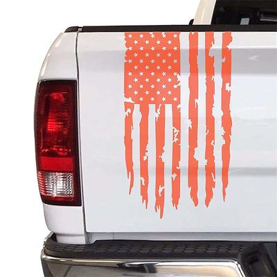American USA Flag Truck Tailgate Vinyl Decal Car Sticker Compatible with Most Pickup Trucks and Most Vehicles