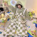 Adults' Kigurumi Pajamas Nightwear Onesie Pajamas Animal Animal Onesie Pajamas Cute Terylene Cosplay For Women's Animal Sleepwear Cartoon