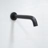 Wall Mounted Bathroom Sink Faucet,Bronze Retro Black Oil-rubbed Bronze One Hole Bath Taps