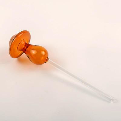 Plant Watering Spike Glass Mushroom Shape Plant Automatic Watering Bulb,for Vacation Potted Plant Watering