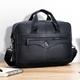 Men's Handbag Crossbody Bag Briefcase Laptop Bag Leather Cowhide Office Daily Zipper Waterproof Breathable Solid Color Dark Brown Black Coffee