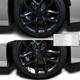 6Pcs Universal Car Wheel Rim Vinyl Stickers Reflective Hash Mark Stripe Racing Wheel Hub Decals Wheel Decor