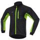 Arsuxeo Men's Cycling Jacket Bike Jacket Winter Softshell Fleece Jacket Top Windproof Waterproof 15-k Thermal Warm up Breathable Stripe Reflective Polyester Spandex Winter Road Cycling Relaxed Fit