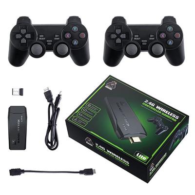 Video Game Console 2.4G Double Wireless Controller Game Stick 4K 10000 Games 64 32GB Retro Games for PS1/GBA Boy Festival Gift
