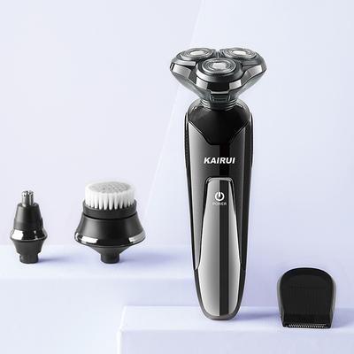 Electric Shaver 4D Floating Triple Blade Heads Shaving Machine Electric Shaver Rechargebale Razor Beard Trimmer Male Gift Face Care For Men