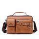Men Shoulder Bag Business Crossbody Messenger Bag for 10.4 iPad PU Leather Business Handbags Men Messenger Bags Fashion Man Crossbody Bag
